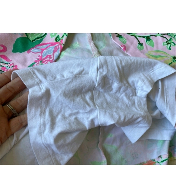 Lilly Pulitzer Size 12 Colette Knit Skort Multi Via Amore Spritzer Floral  Birds - Picture 9 of 12